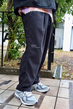 S.F.C 25FW SPOT エスエフシー FLEECE WIDE TAPERED EASY PANTS(SFCFW25P01SP)Black☆12月20日(土)発売！