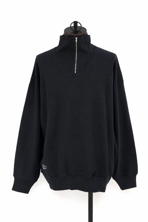 フレッシュサービス 26AW CLASSIC TERRY SWEAT HALF ZIP(FSC263-70013)BLACK☆9月5日(土)新作発売！
