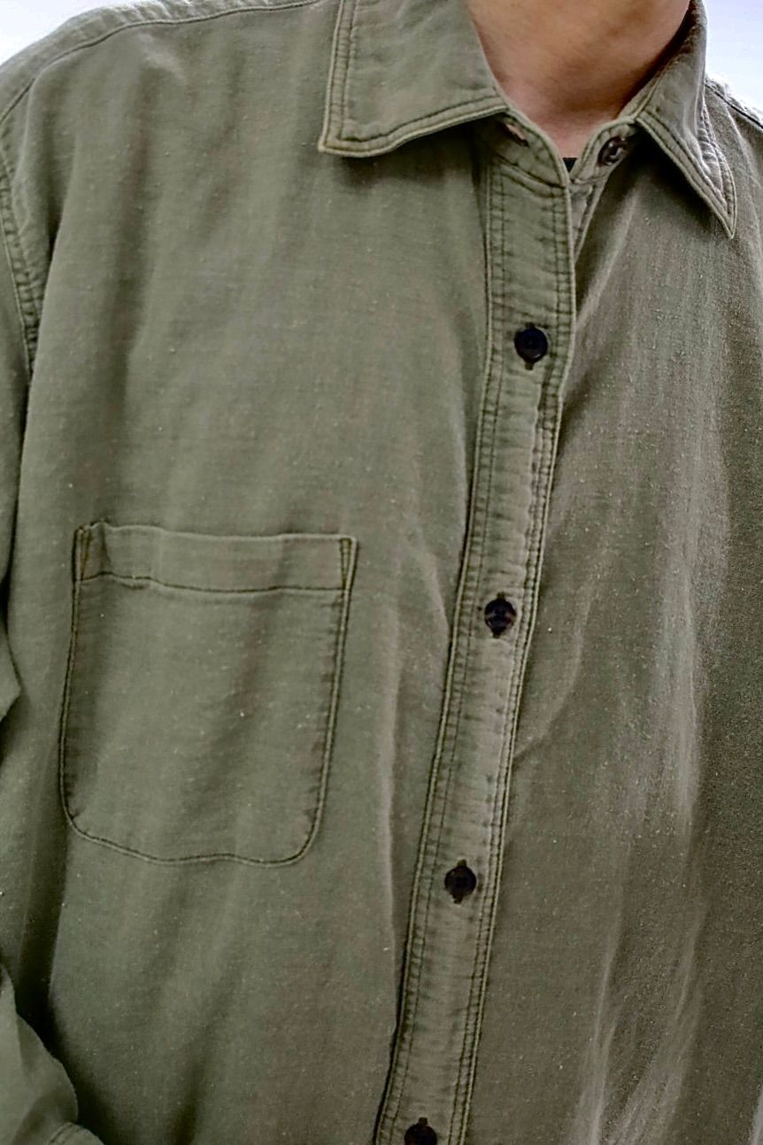 アプレッセ 2026 STYLE2 Vintage Cotton Moleskin Shirts(26AAP-02-16) KHAKI☆6月20日(土)発売！
