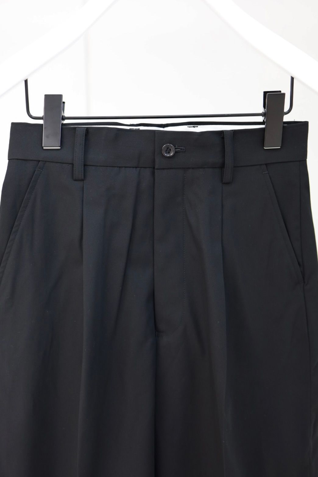 Graphpaper 26SS Women's Brushed Cotton Gabardine Shorts(GL261-40397)BLACK☆2月7日(土)発売！