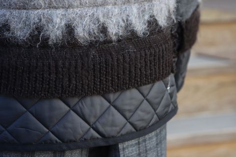 JUNYA WATANABE  ノルディックジャガードフードブルゾン(WH-J019-051) style.2021.11.28