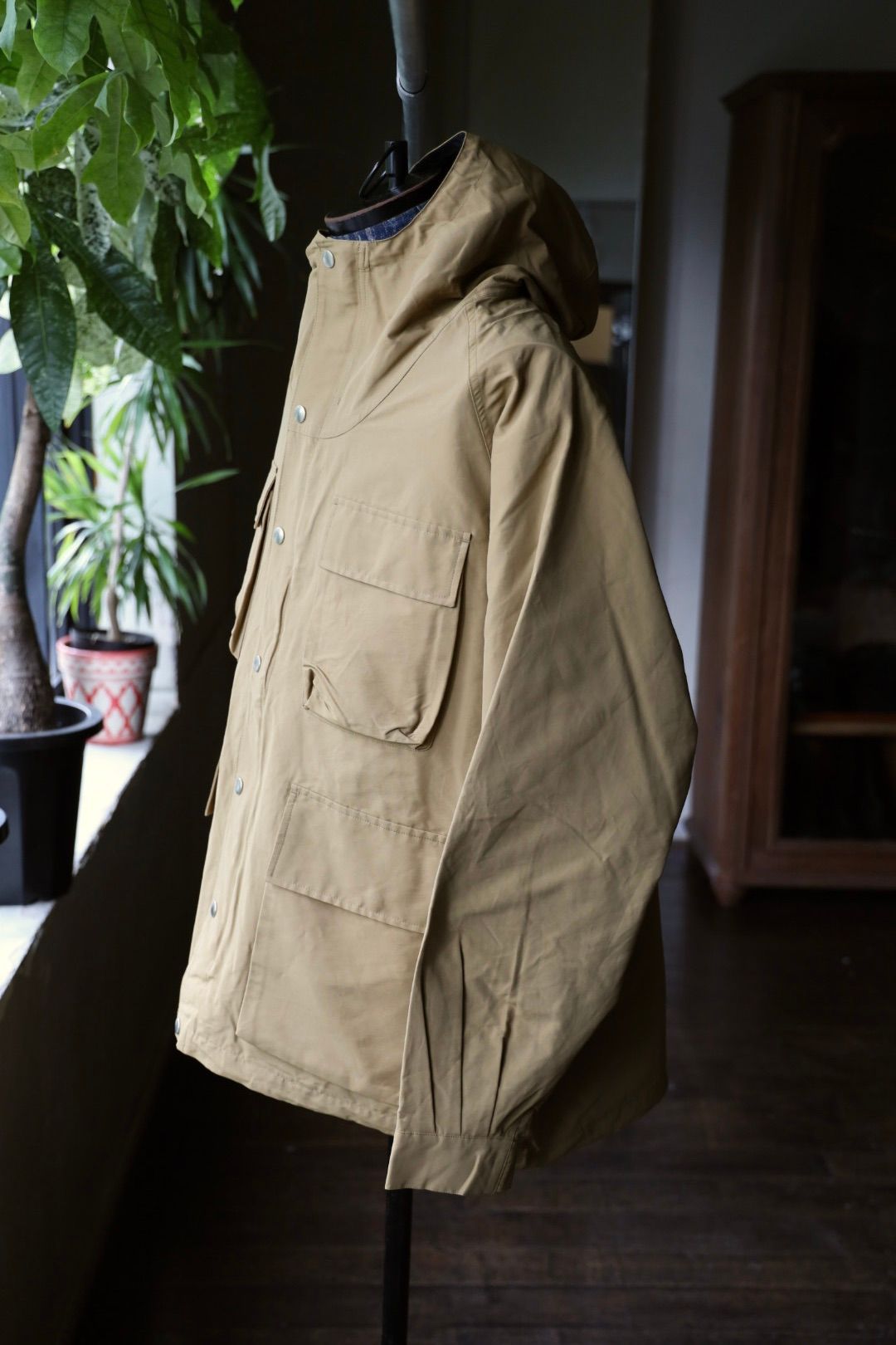 フレッシュサービス N/C GROSGRAIN MOUNTAIN PARKA (FSC253-20171)BEIGE☆9月13日(土)発売！