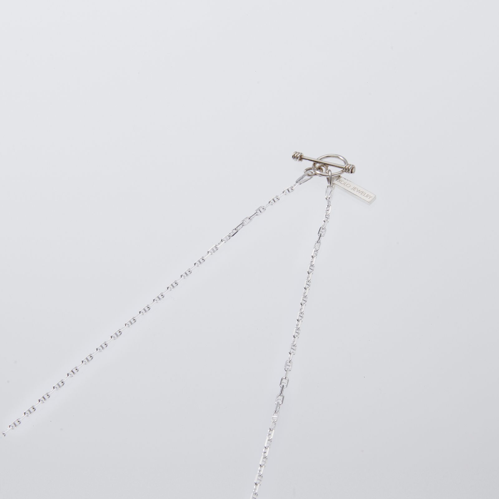 XOLO JEWELRY ネックレス / Tiny Solid Anchor Link Necklace (XON046-50)Silver925⭐︎6月25日(木)発売！