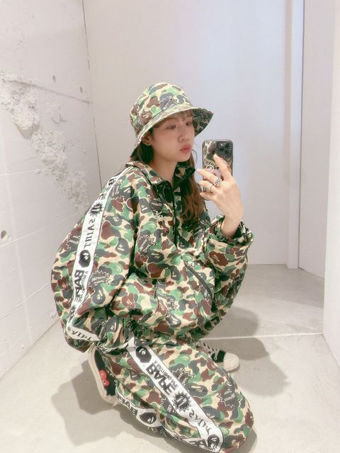 セントマイケル 新作BAPE JACKET&BAPE PANTS style.2024.4.27