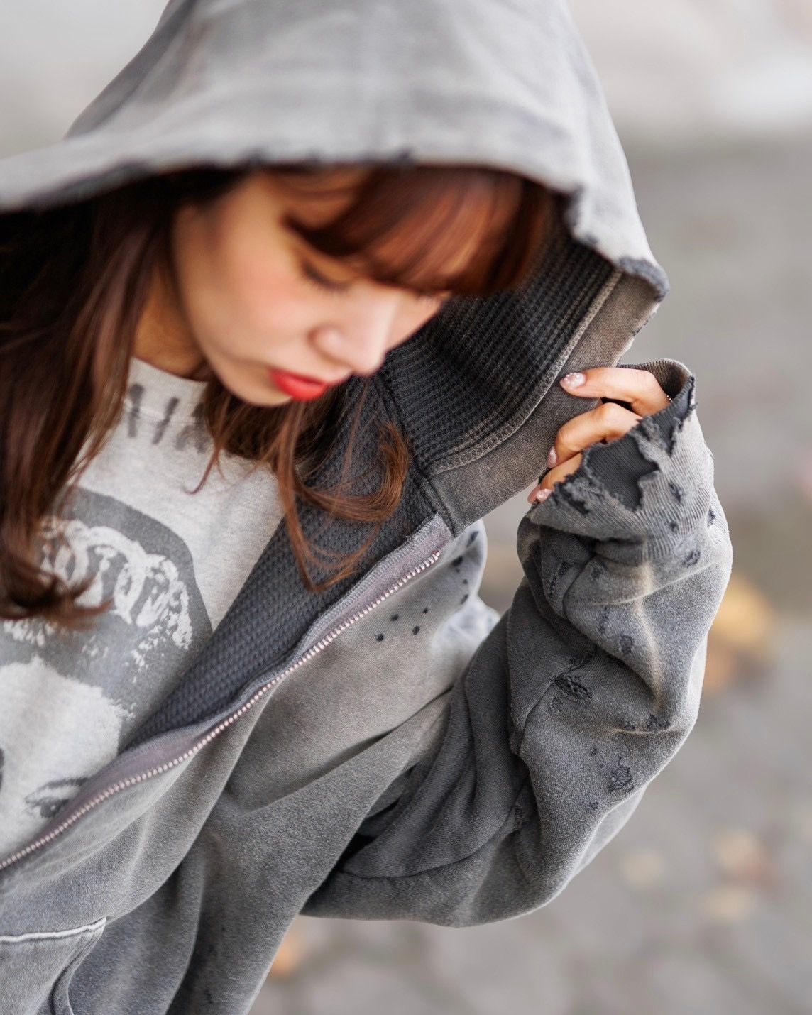 セントマイケル24FW 新作DBL FC ZIP HOODIE style.2024.12.24