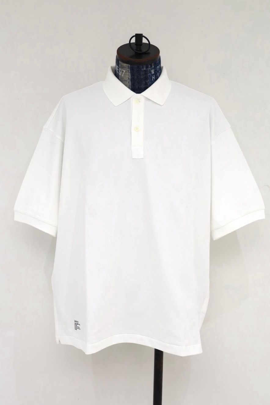 フレッシュサービス DRY PIQUE JERSEY S/S POLO(FSC263-70036)WHITE☆8月1日(土)発売！