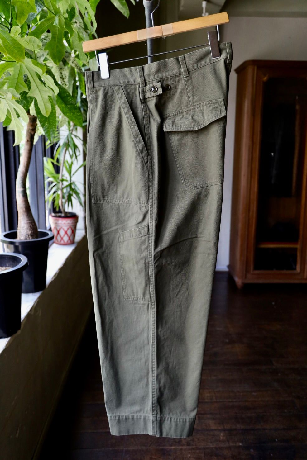 アプレッセ 2025 STYLE2  USAF Hemmed Bottoms(AP-4009)OLIVE☆8月23日(土)発売！