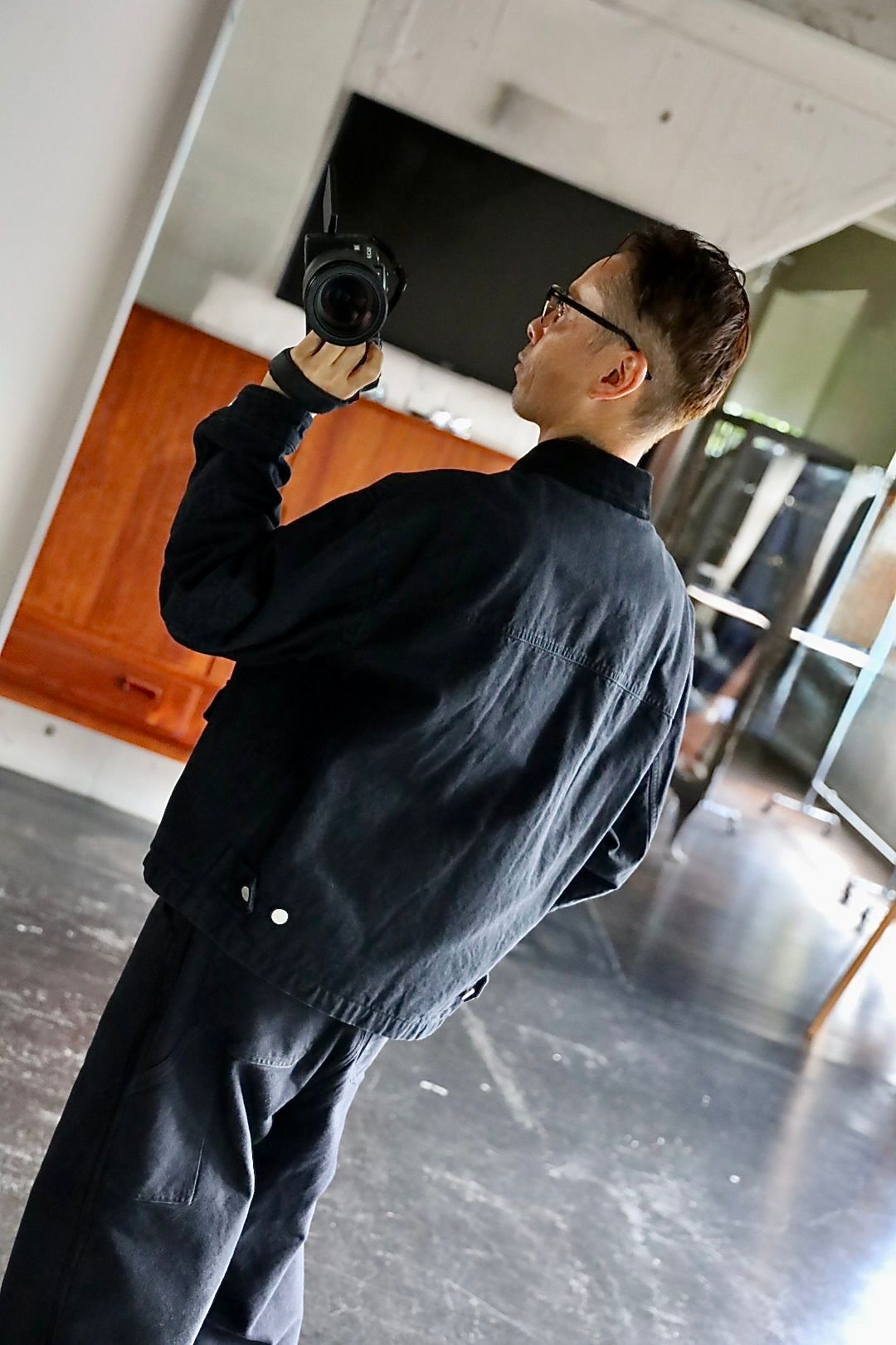 COMME des GARCONS HOMME 綿オックスジャケットスタイル.2025.9.5.