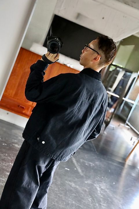 COMME des GARCONS HOMME 綿オックスジャケットスタイル.2025.9.5.