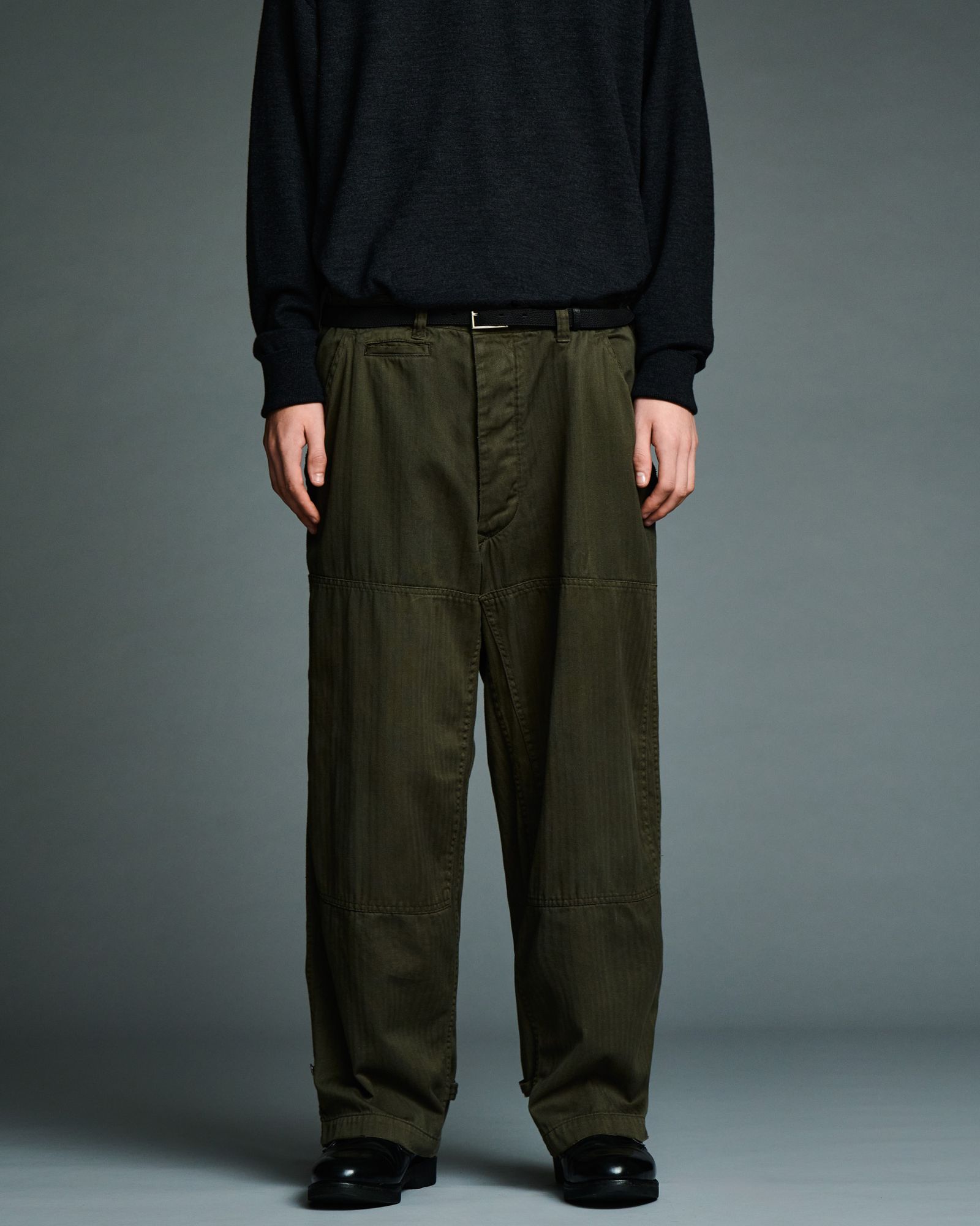 アプレッセ 2026 STYLE2 Military Double Knee Trousers(26AAP-04-24)OLIVE☆9月5日(土)発売！