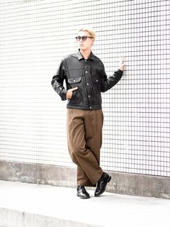 Graphpaper 新作Dry Westpoint Barrel-Fit Belted Pants style.2026.8.28