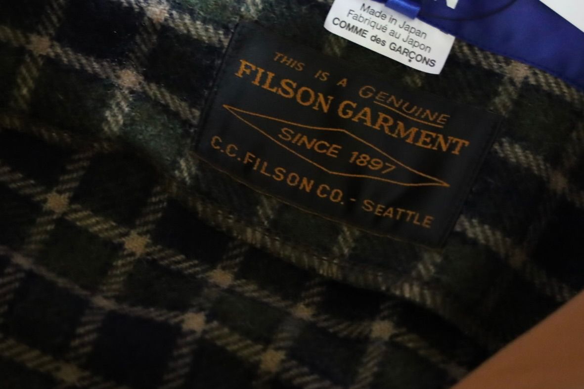 ジュンヤワタナベマン FILSON Wネームジャケット(WP-J014-051)BEIGE×NAVY/GREEN☆8月9日(土)発売！