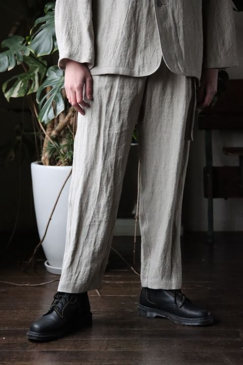 blurhms Linen Twill Hospital Jacket(BHS22S006) style. 2022.01.24.