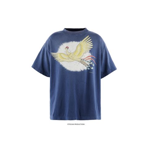 セントマイケル 26AW 火の鳥_SS T-SHIRT/SAINT(SM-MK1-0000-C85)NAVY☆8月22日(土)発売！