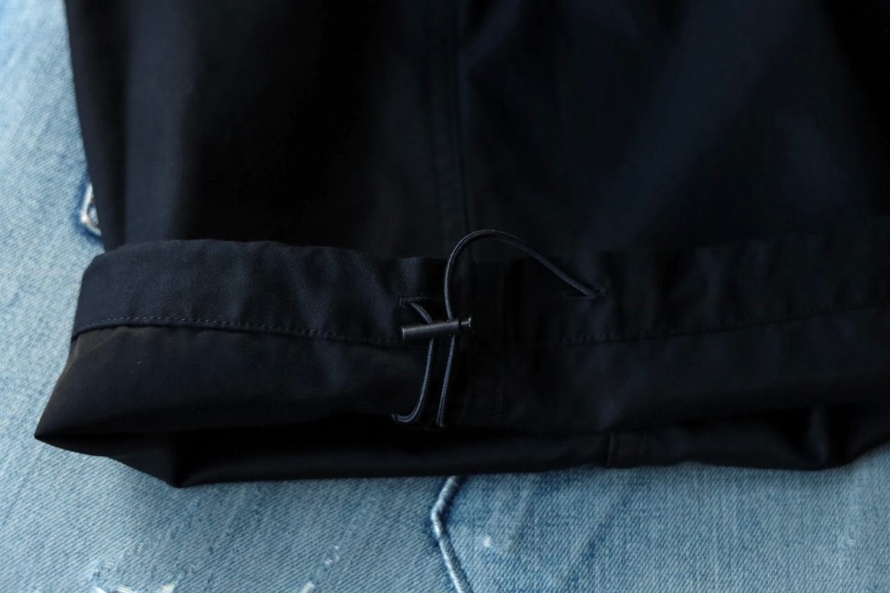 グラフペーパー 25AW Cotton Cupro Back Satin Military Pants(GM253-40345)BLACK☆9月6日(土)発売！