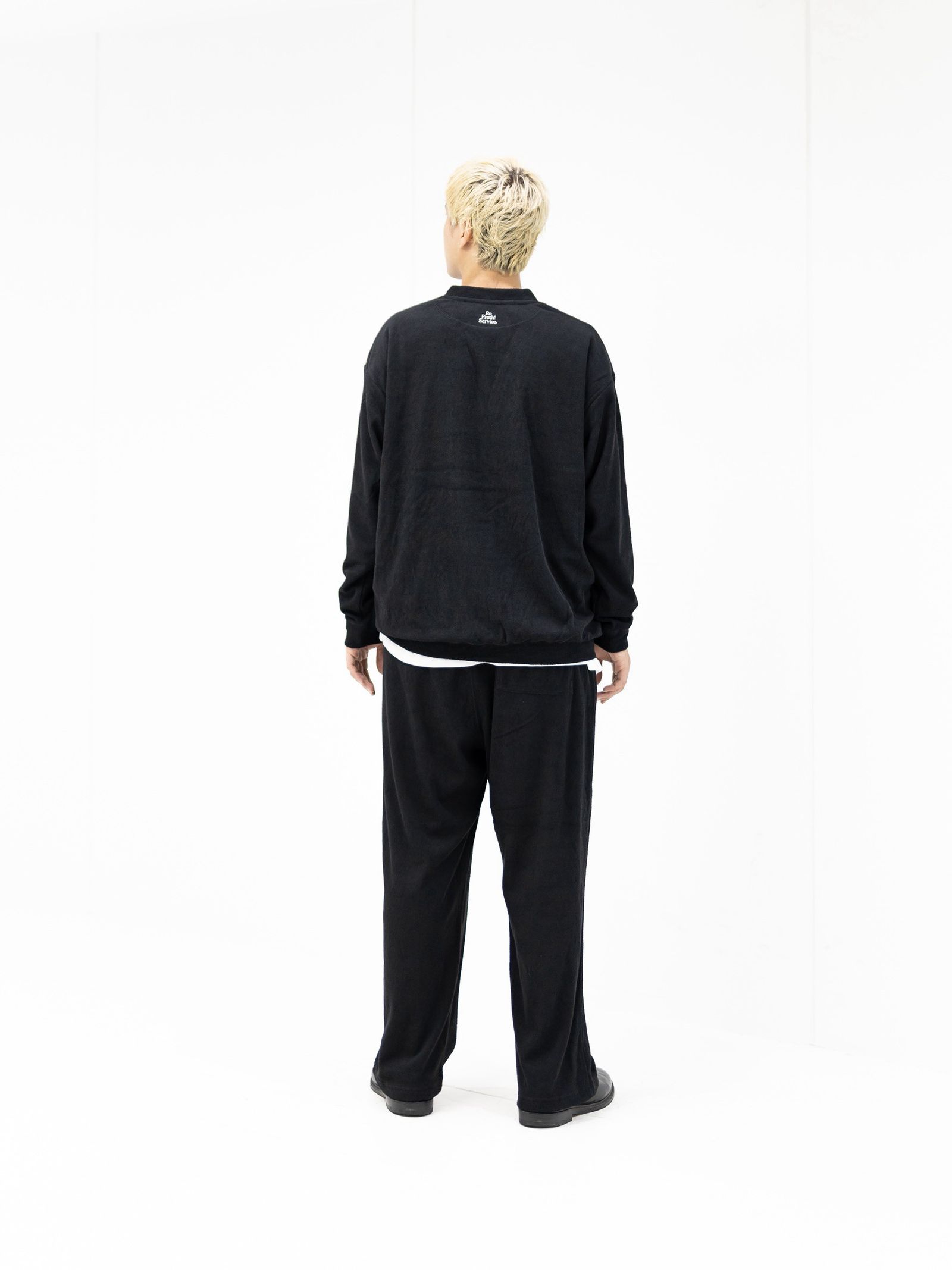 Re!FreshService UTILITY PILE CARDIGAN SET-UP (BLACK)☆9月19日(土)新作発売！