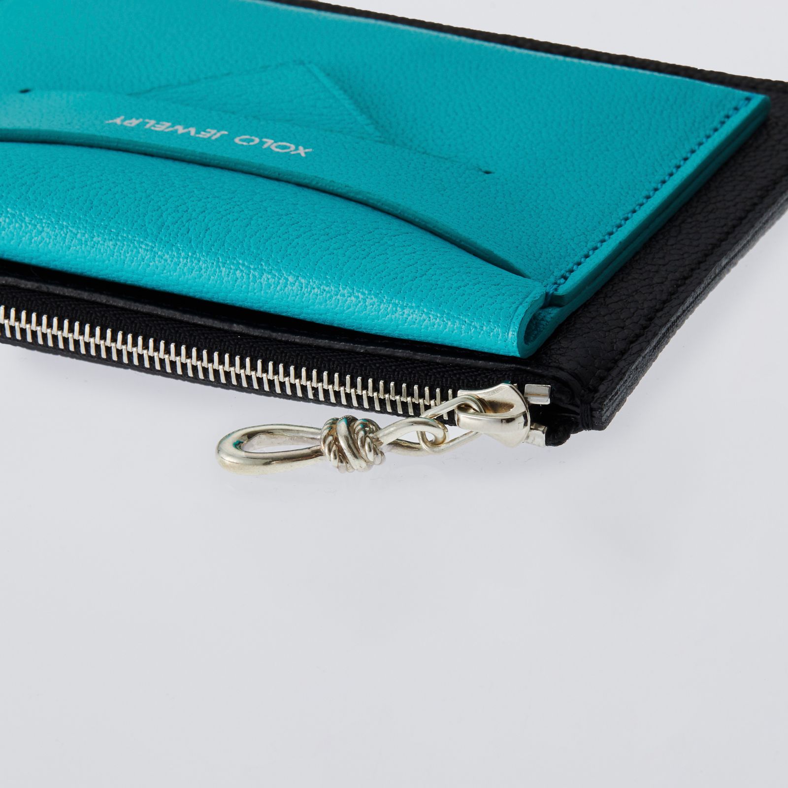 XOLO JEWELRY ショロジュエリー / Zip Card Case (XOWC001TEA) TEAL☆6月17日発売！