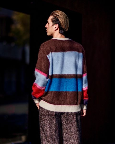 YOKE  MOHAIR BORDER SWEATER 11月23日(土)新作発売！