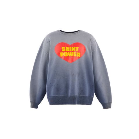 セントマイケル SAINT POWER CRW NECK SWT/NAVY(SM-HR1-0000-048)☆10月25日(土)発売！