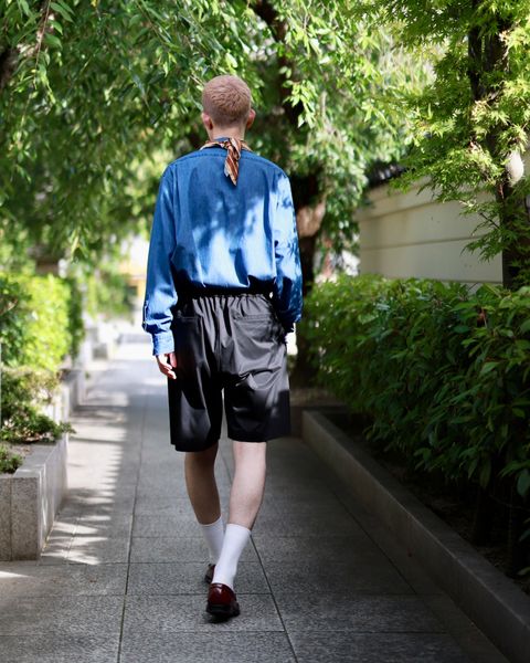 A.PRESSE アプレッセ 23AW Washed Denim shirtスタイル