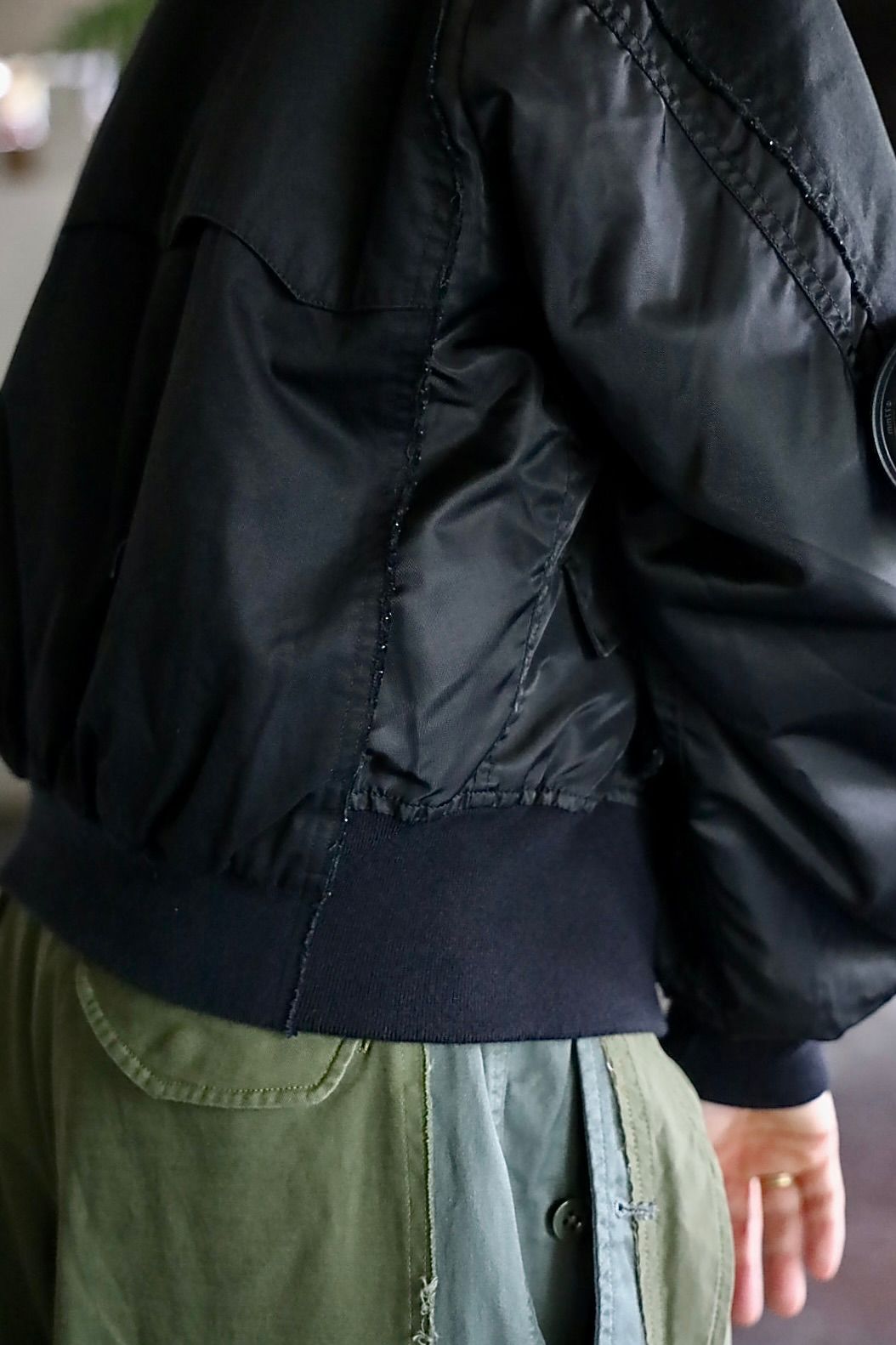 ヨーク 25FW CONNECTED HARRINGTON FLIGHT JACKET(YK25FW01026B)BLACK☆9月6日(土)発売！