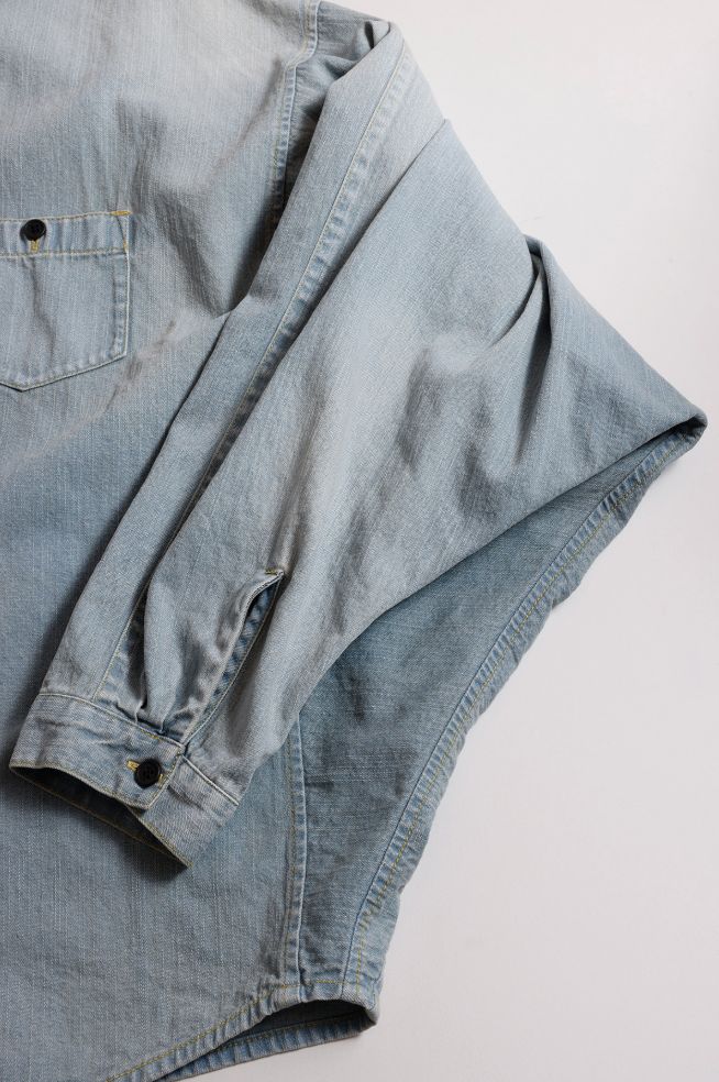 ファンダメンタル 26SS KYTE SHIRT 3YR WASH(FA26SH13U)INDIGO☆新作発売！