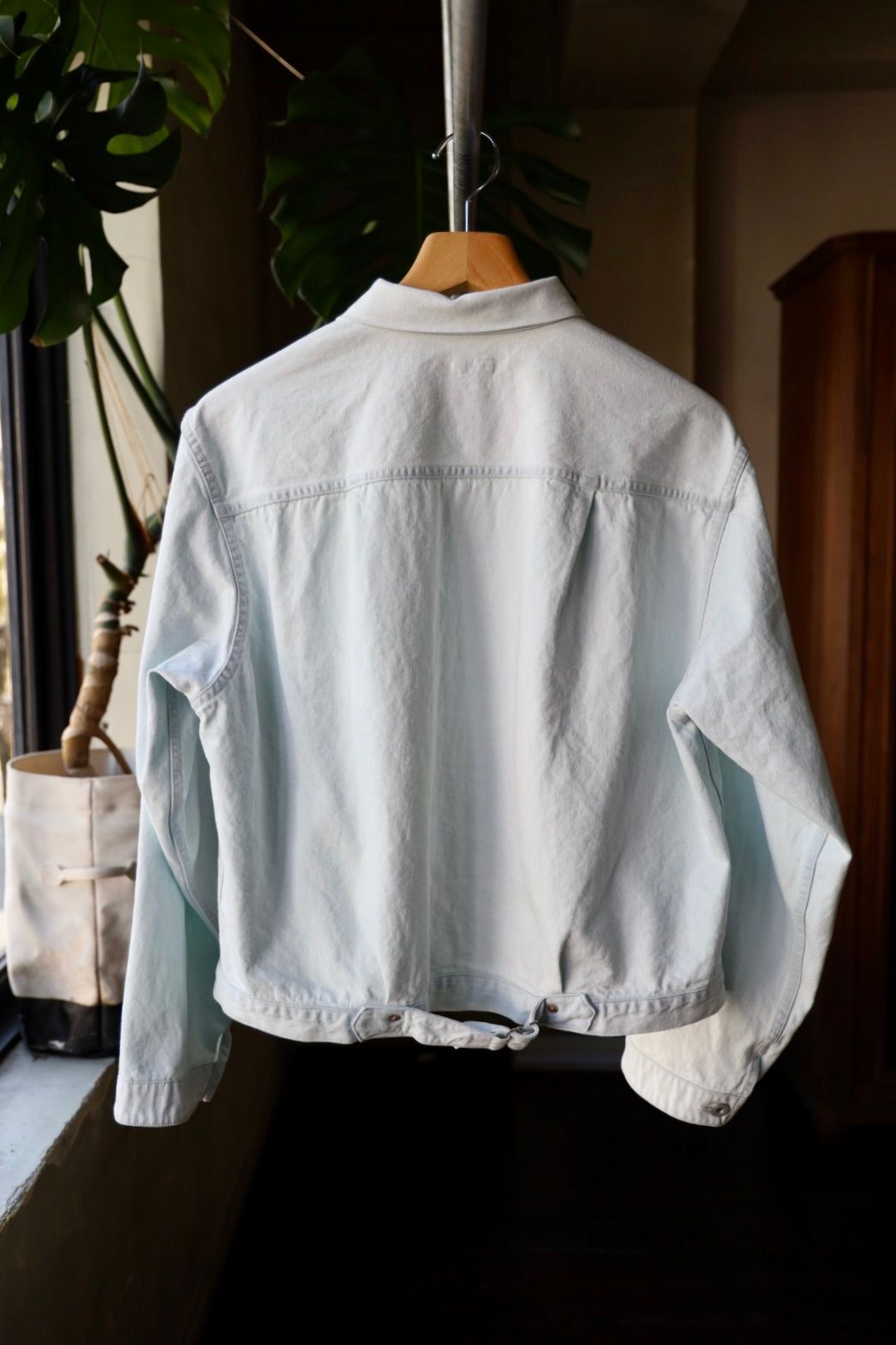 ファウンダ 25SS DENIM TRACKER JACKET(015D251007)FADE