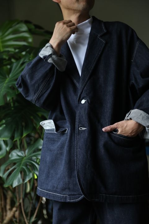 CIOTA for Graphpaper Suvin Cotton Denim Jacket style.8.14.