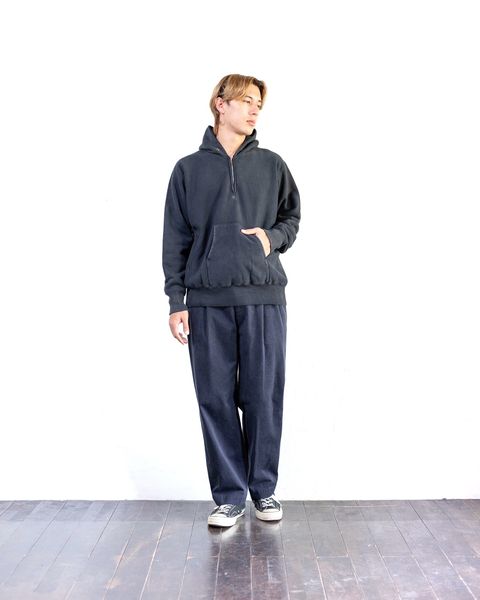 A.PRESSE Vintage Half Zip Sweat Hoodie スタイル 8月24日(土)新作発売！
