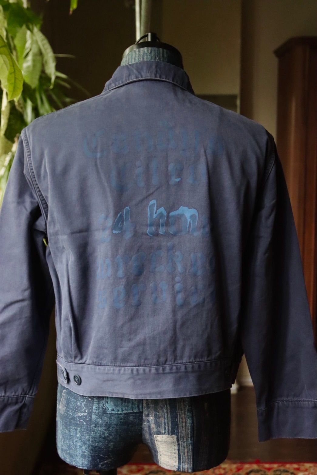 BOW WOW 25FWバウワウ NAVAJO LINED WRECKER SERVICE JACKET AGED(BW252-NWSJ)AGED NAVY★10月4日(土)発売！