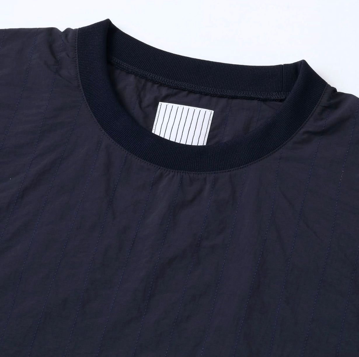S.F.C 25SS エスエフシー STITCHED NYLON SS TEE(SFCSS25S08)Navy