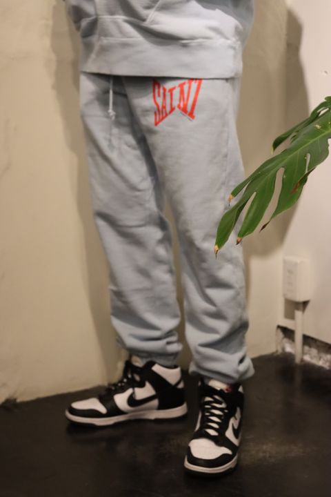 ©SAINT M×××××× 22SS HOODIE_LOGO"SAX BLUE"style.