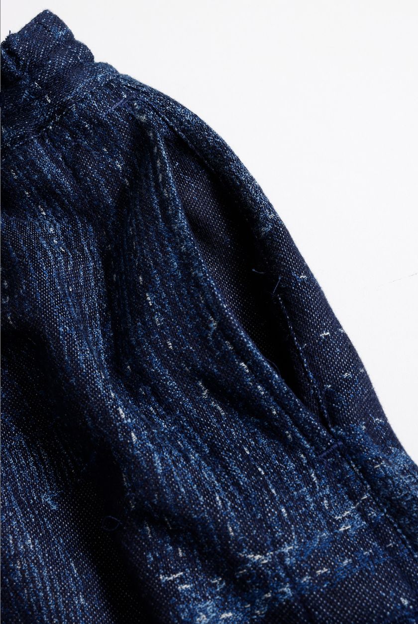 ファンダメンタル 26SS BORO SIDE BUTTON HAKAMA PANTS RINSE (FA26PN17R) INDIGO☆新作発売！
