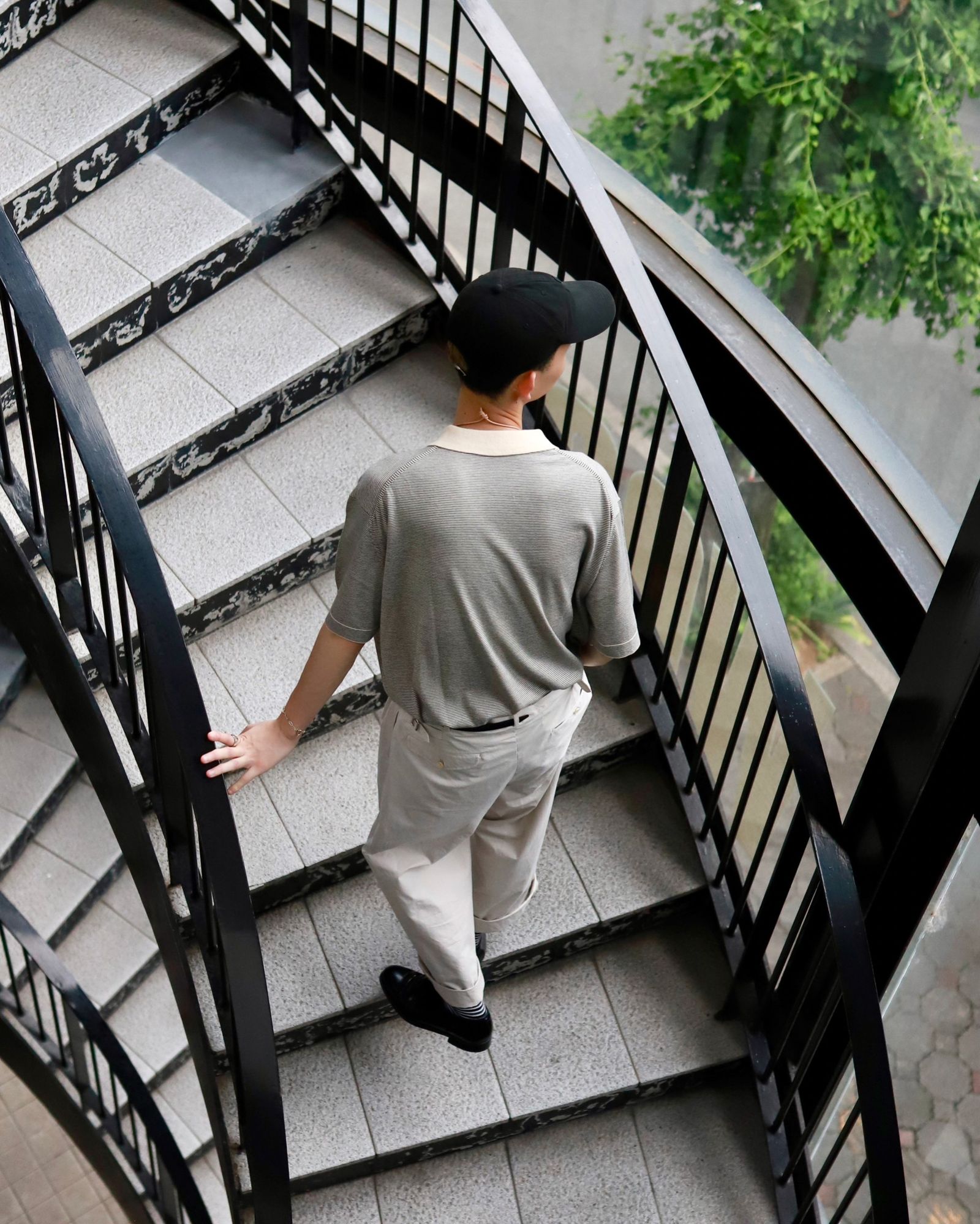 A.PRESSE(アプレッセ) / High Gauge S/S Striped Skipper | 公式