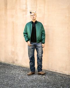 A.PRESSE Vintage Silk Viscose Tour Jacket 新作発売！