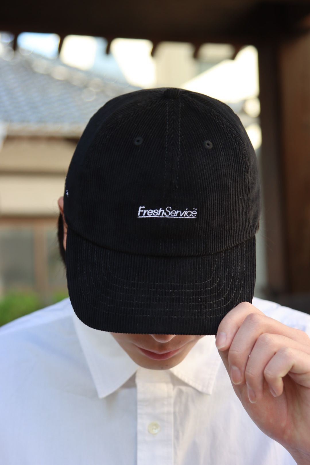 FreshService CORPORATE REGULAR COLLAR SHIRT"WHITE"style.