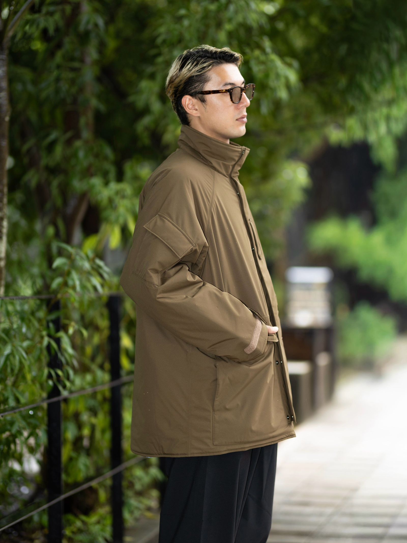 Graphpaper PERTEX® SHIELD Insulated Military Parka MARK Style