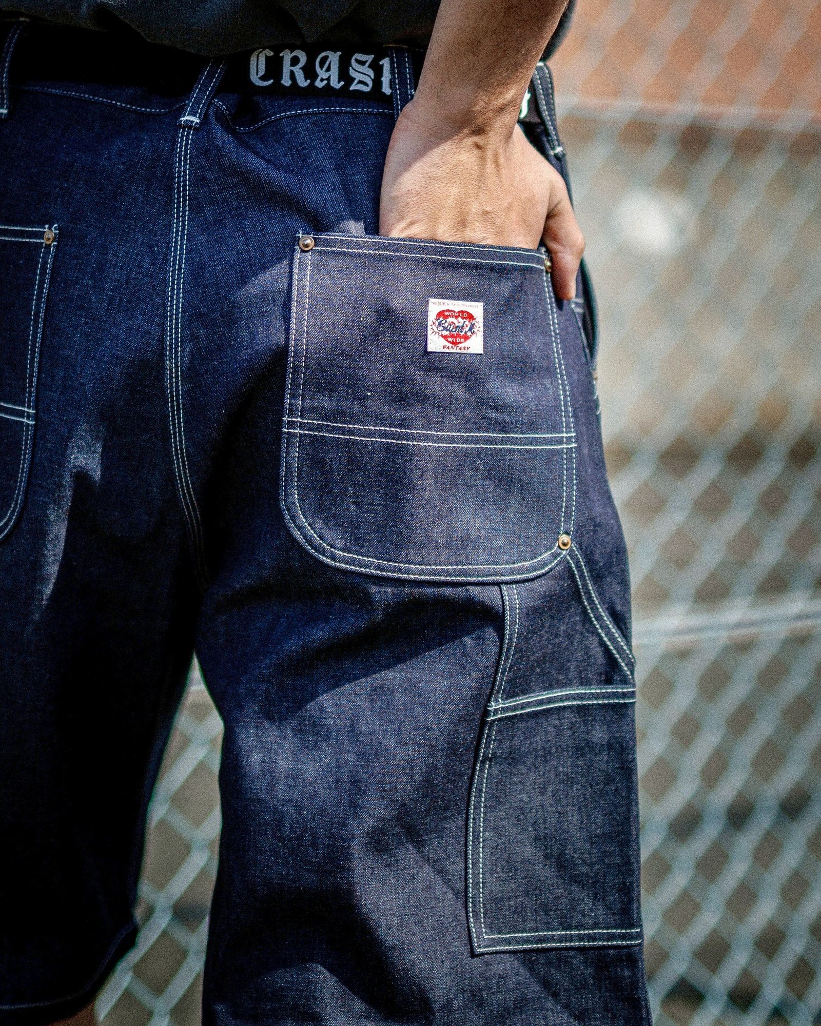 SAINT M×××××× - セントマイケル25SS デニムショーツRIGID