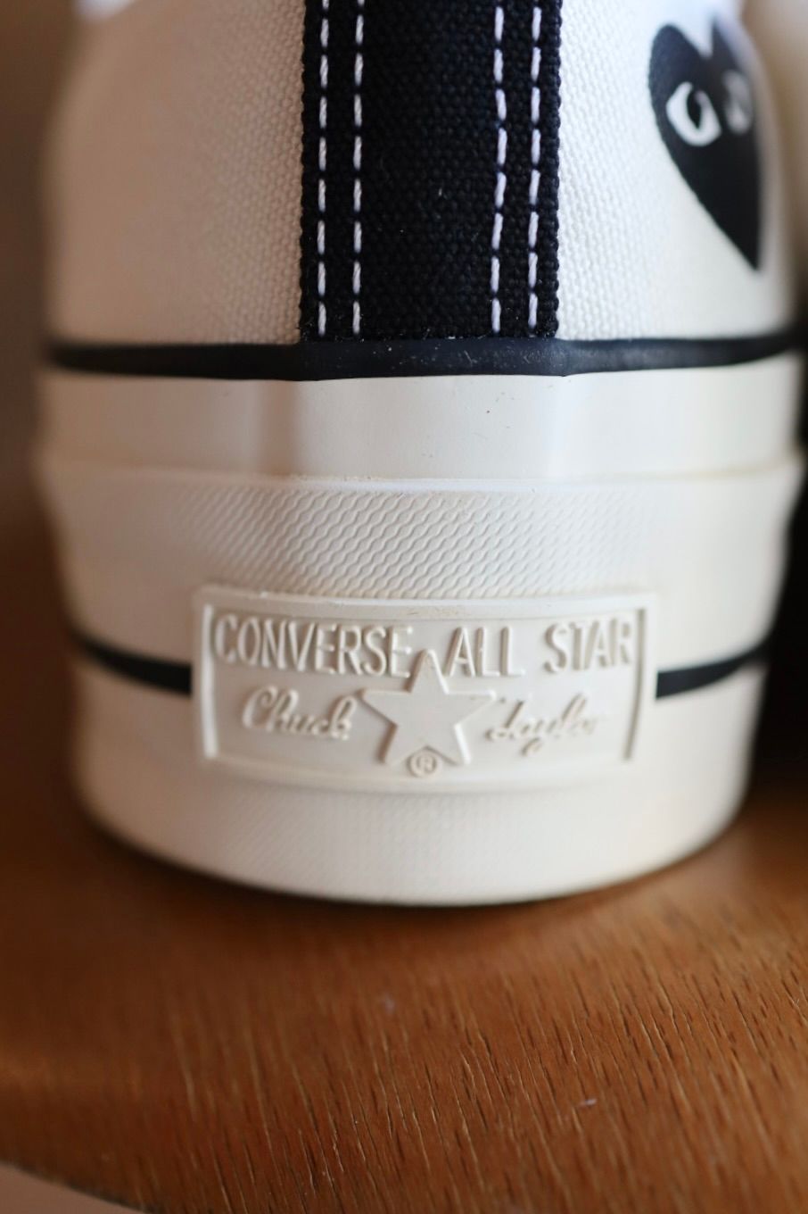 プレイコムデギャルソン PLAY CONVERSE CHUCK TAYLOR(AZ-K125-001-2)WHITE