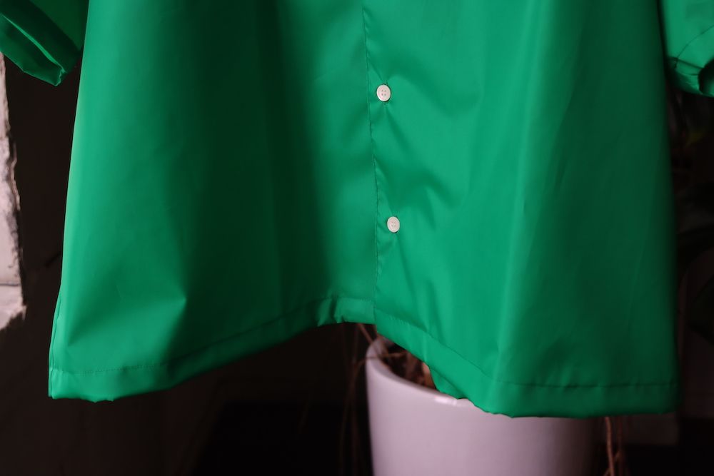 イズネス22SS BALLOON WIDE SHIRT(1022SSSH03)FLASH GREEN