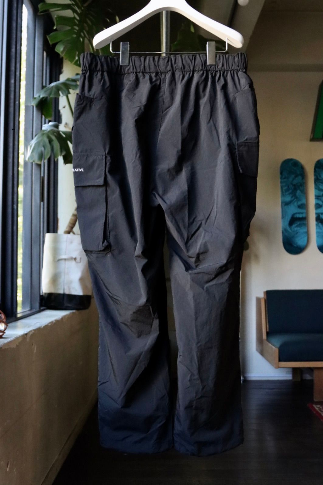 S.F.C エスエフシー23FW SUPER WIDE CARGO PANTS(SFCFW23P04)Black