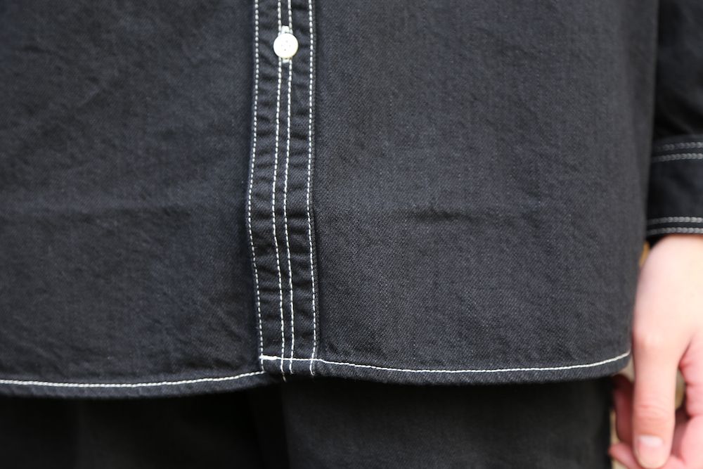 Graphpaper Denime Regular Collar Shirt & Denime Five Pocket Pants style.2020.12.20.