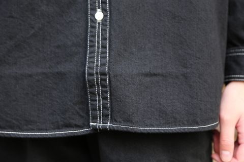Graphpaper Denime Regular Collar Shirt & Denime Five Pocket Pants style.2020.12.20.