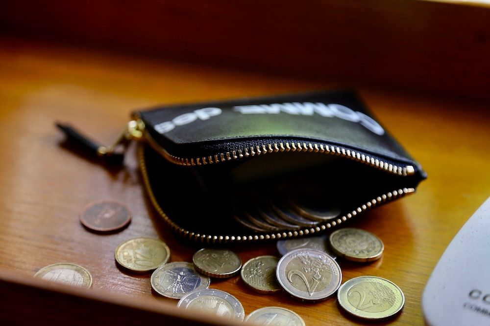 コムデギャルソン 財布 Wallet Huge Logo (SA3100HL)BLACK☆7月10日発売！