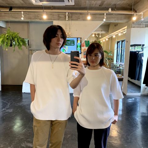 Graphpaper Waffle S/S Tee style.2020.7.17.