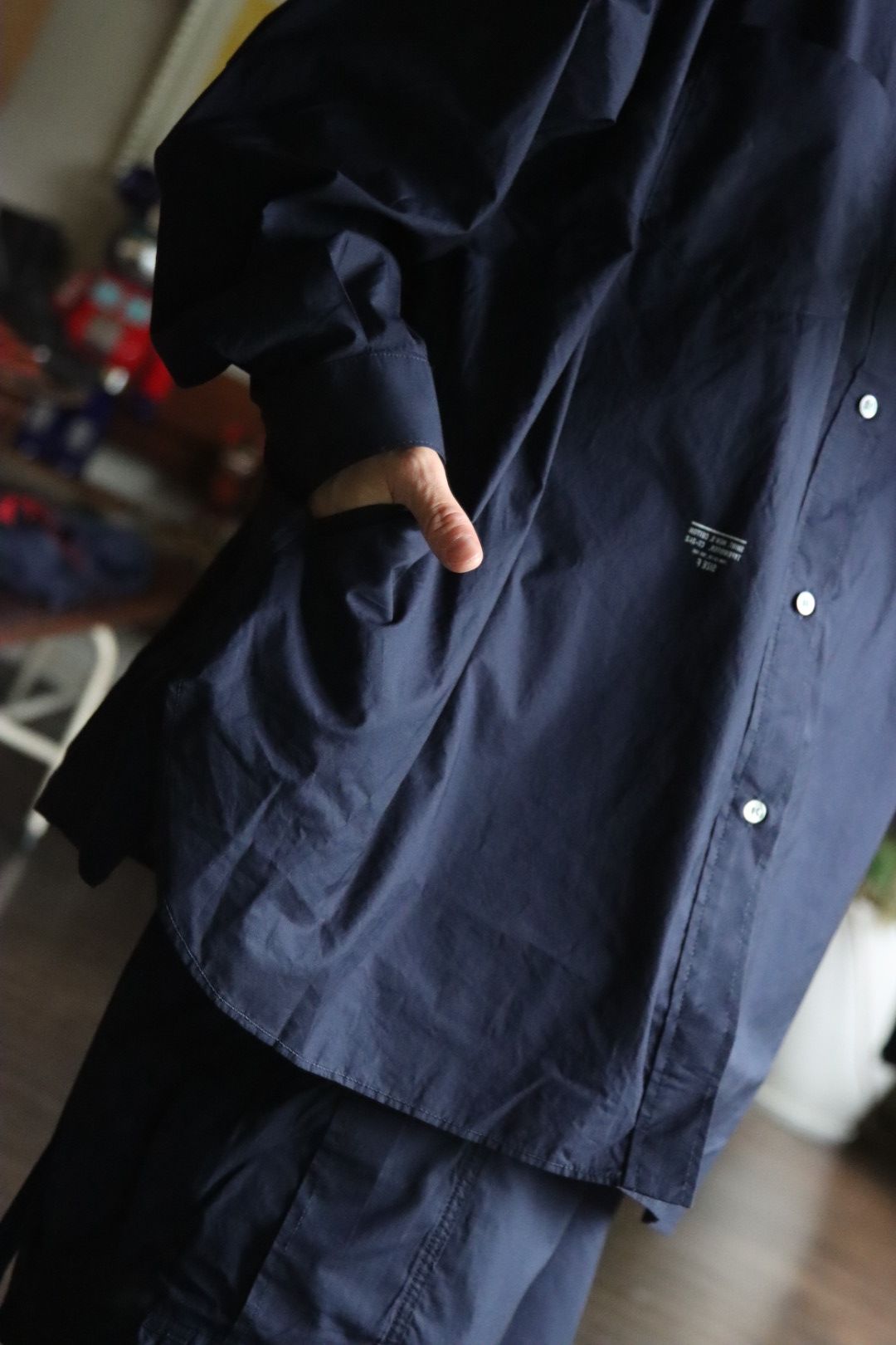フレッシュサービス TYPEWRITER TACTICAL VEST"NAVY"スタイル.2022.6.25.