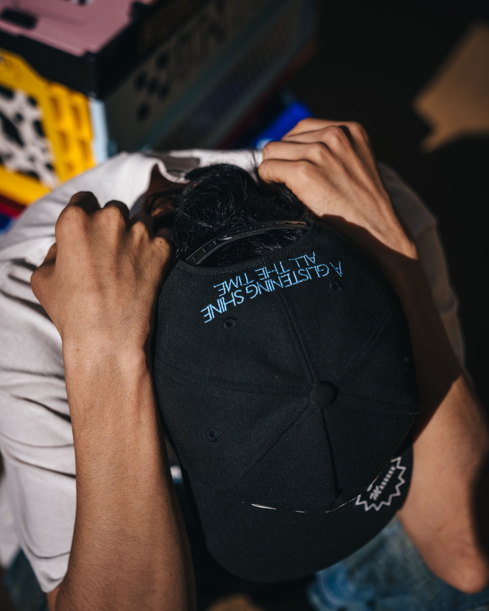 セントマイケル 26SS CAP/SAINT(SM-MK8-0000-079)BLACK☆2月21日(土)10:00発売！