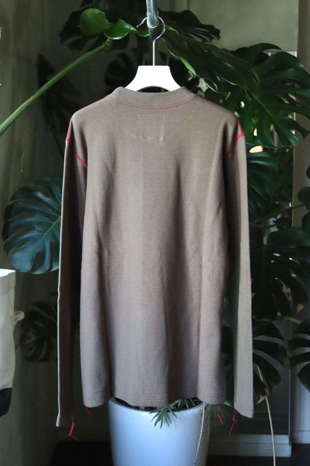 ジュンヤワタナベマン 22FW Jay Kayコラボ カットソー(WJ-T003-051)BROWN