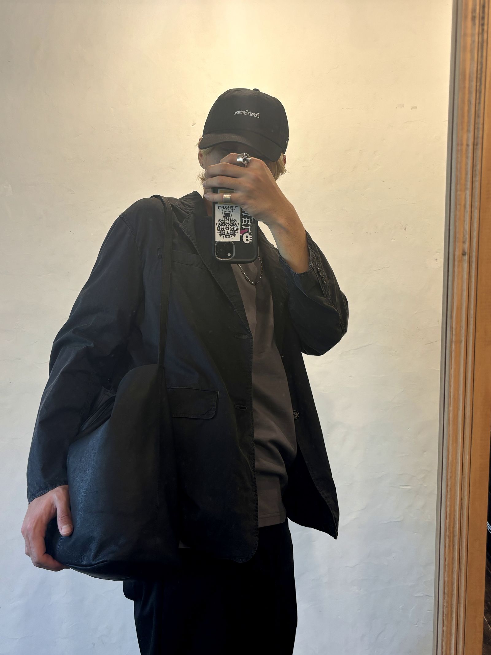 ジャケット・アウター Graphpaper Typewriter Oversized Jacket Graphpaper Garment Dyed will be available in-store and