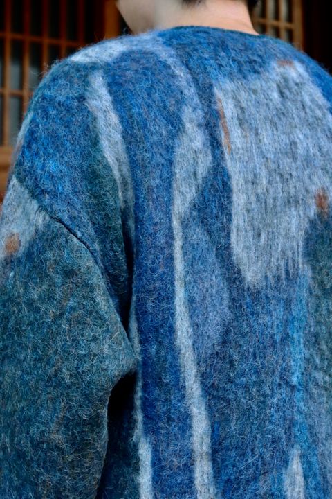 YOKE ROTHKO JACQUARD CARDIGAN(YK21AW0284S)GREEN style